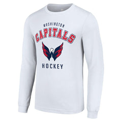 NHL Washington Capitals Starter Logo Long Sleeve T-Shirt - White