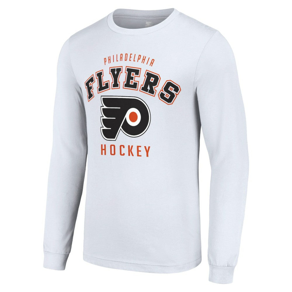 NHL Philadelphia Flyers Starter Logo Long Sleeve T-Shirt - White