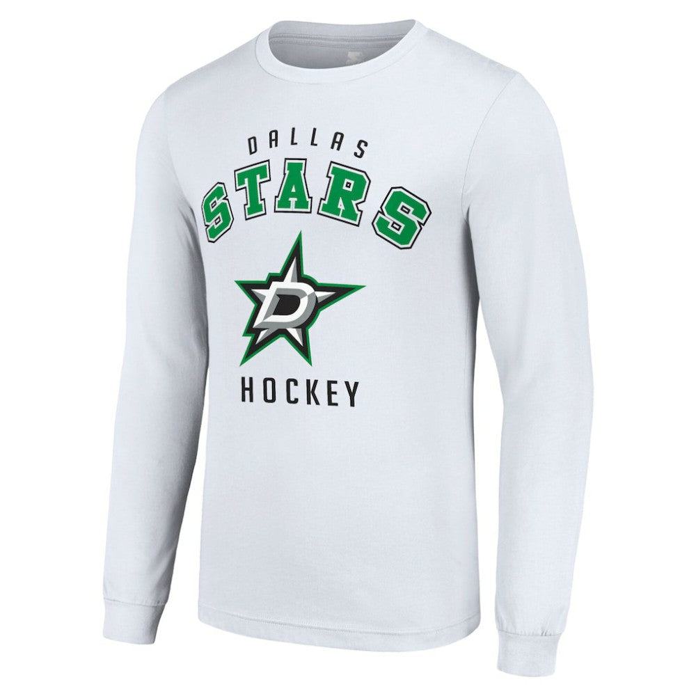 NHL Dallas Stars Starter Logo Long Sleeve T-Shirt - White