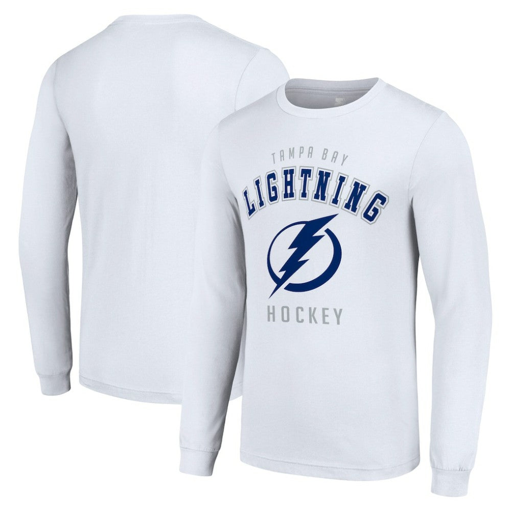 NHL Tampa Bay Lightning Starter Logo Long Sleeve T-Shirt - White