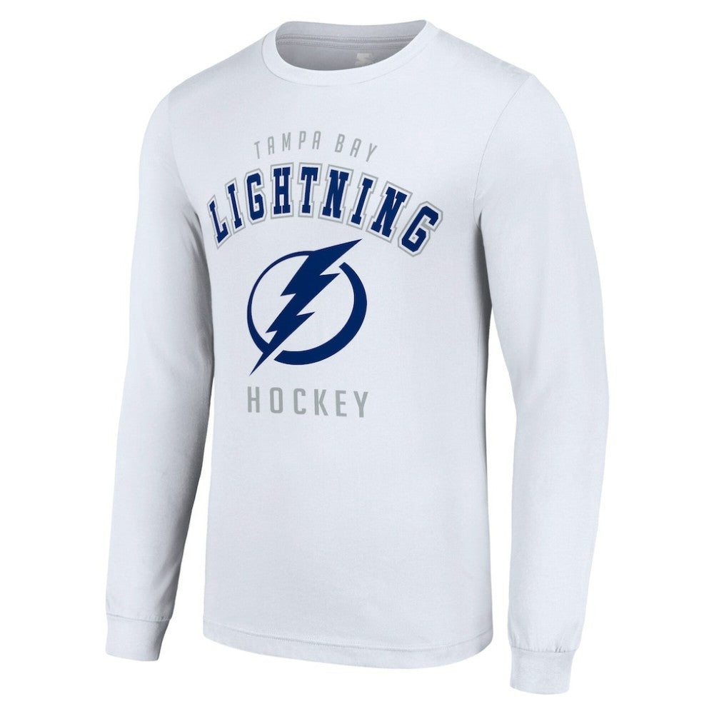 NHL Tampa Bay Lightning Starter Logo Long Sleeve T-Shirt - White