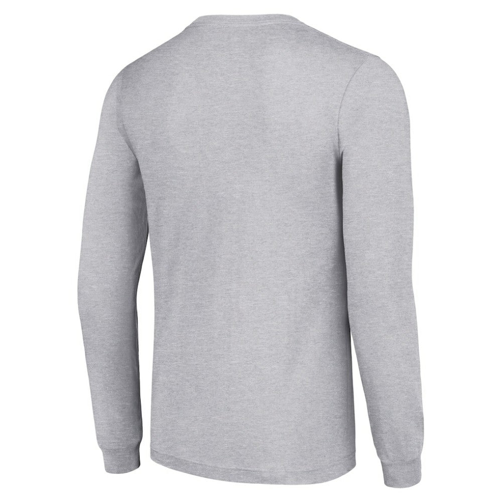NHL St. Louis Blues Starter Logo Long Sleeve T-Shirt - Heather Gray