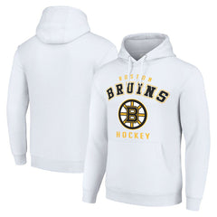 NHL Boston Bruins Starter Logo Pullover Hoodie - White