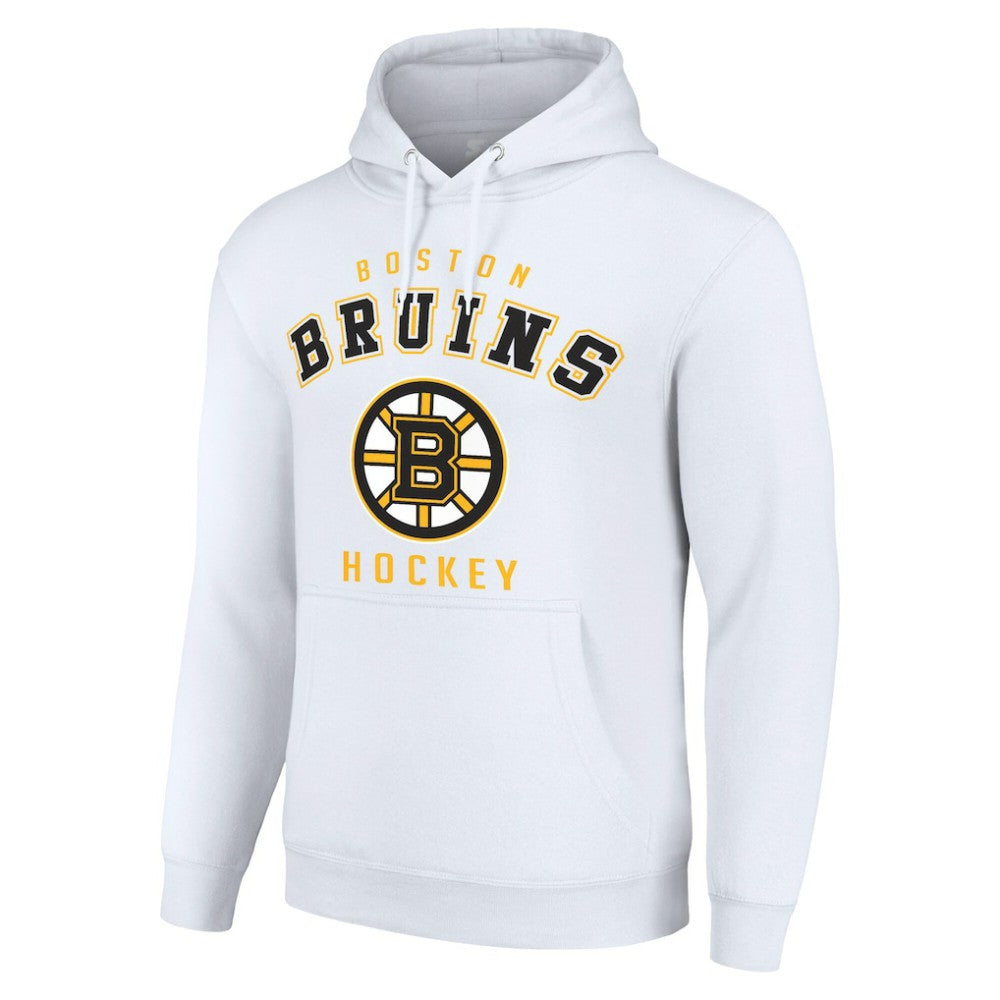 NHL Boston Bruins Starter Logo Pullover Hoodie - White