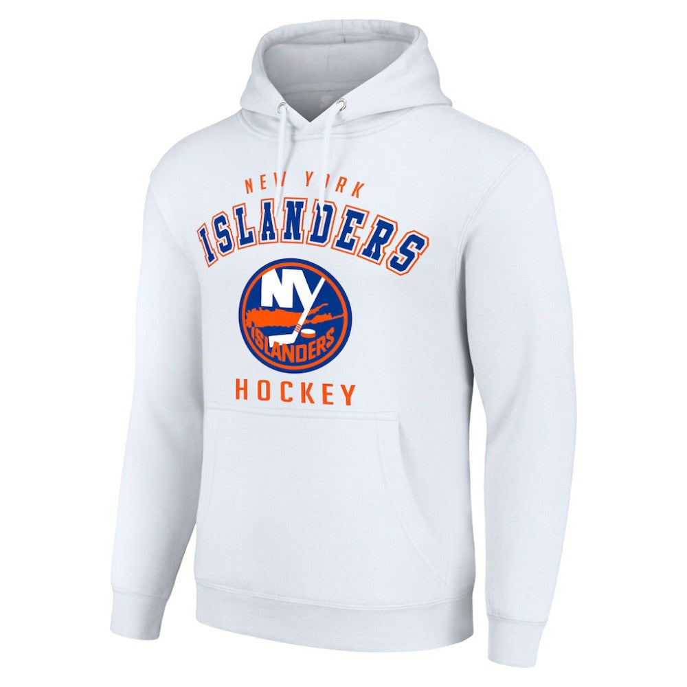 NHL New York Islanders Starter Logo Pullover Hoodie - White