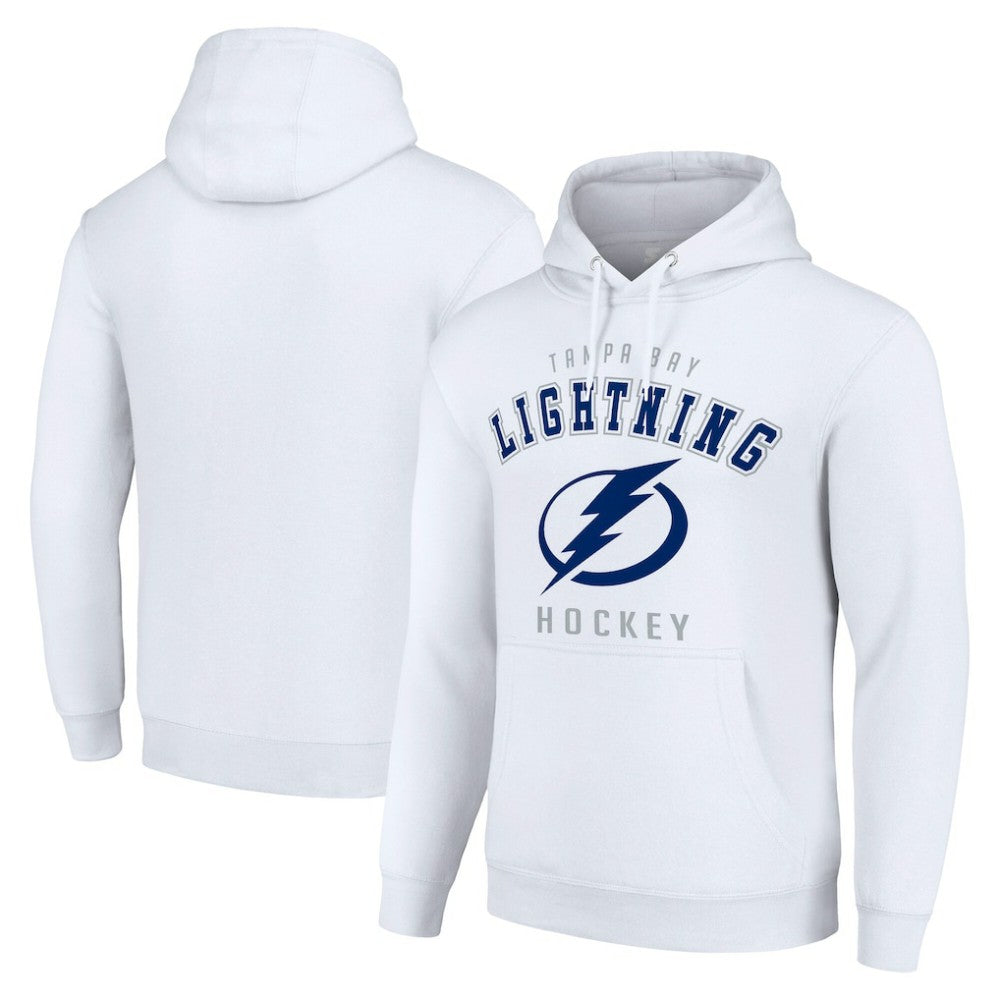 NHL Tampa Bay Lightning Starter Logo Pullover Hoodie - White