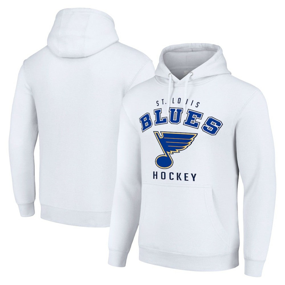 NHL St. Louis Blues Starter Logo Pullover Hoodie - White