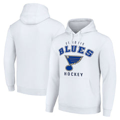 NHL St. Louis Blues Starter Logo Pullover Hoodie - White