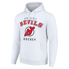 NHL New Jersey Devils Starter Logo Pullover Hoodie - White