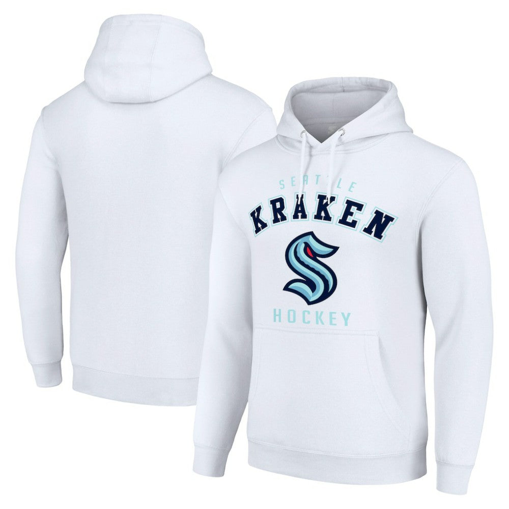 NHL Seattle Kraken Starter Logo Pullover Hoodie - White