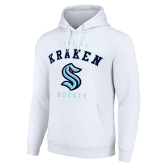 NHL Seattle Kraken Starter Logo Pullover Hoodie - White