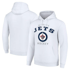 NHL Winnipeg Jets Starter Logo Pullover Hoodie - White