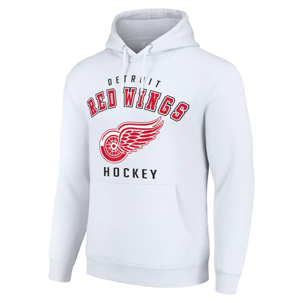 NHL Detroit Red Wings Starter Logo Pullover Hoodie - White