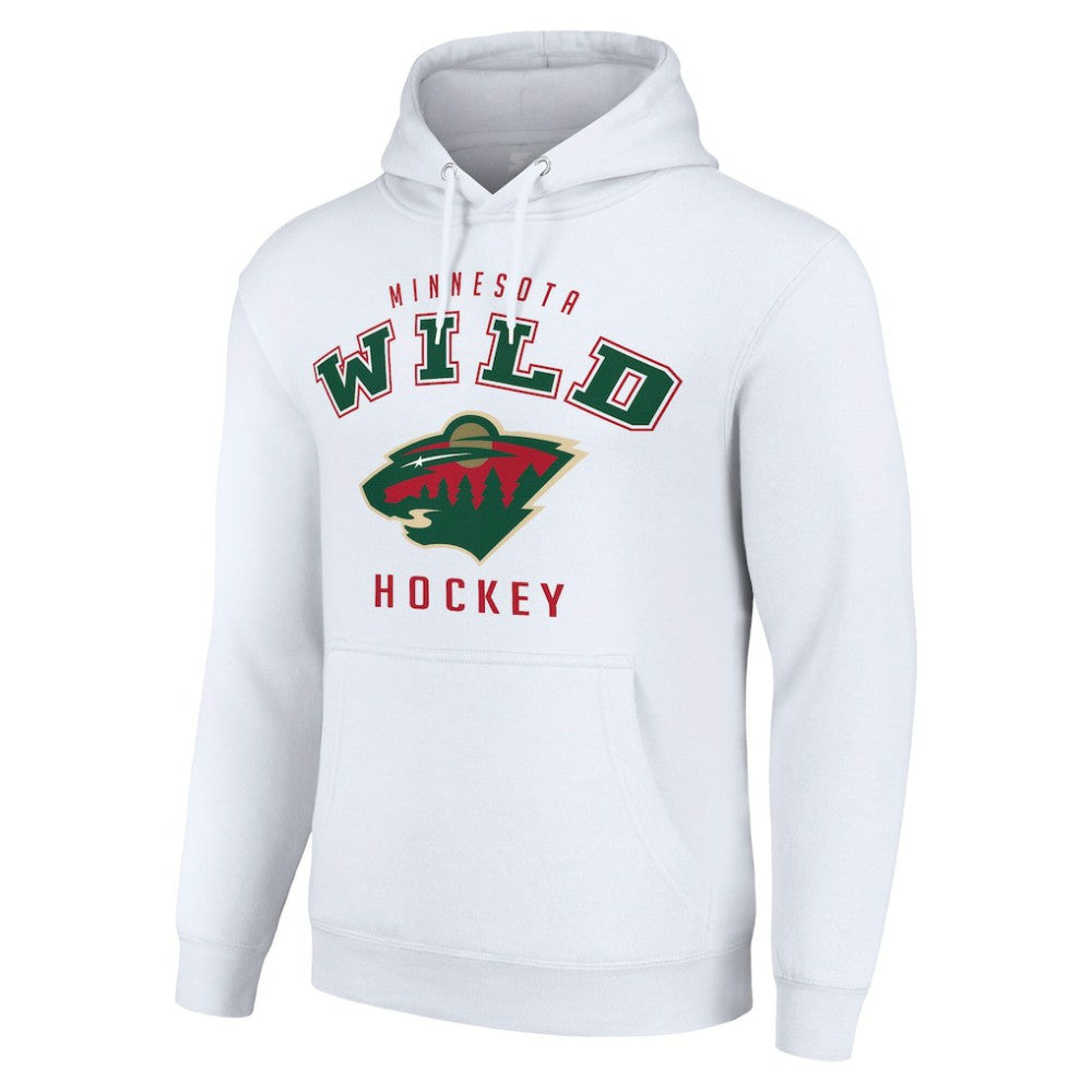 NHL Minnesota Wild Starter Logo Pullover Hoodie - White