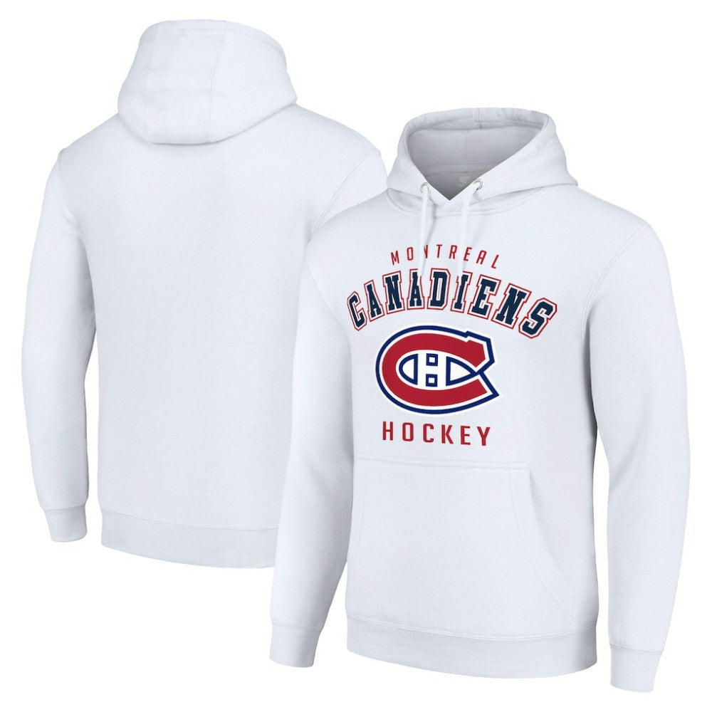 NHL Montreal Canadiens Starter Logo Pullover Hoodie - White