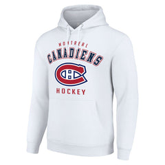 NHL Montreal Canadiens Starter Logo Pullover Hoodie - White