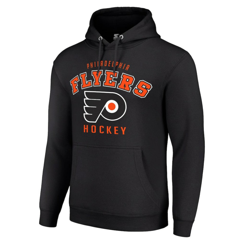 NHL Philadelphia Flyers Starter Logo Pullover Hoodie - Black