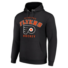 NHL Philadelphia Flyers Starter Logo Pullover Hoodie - Black