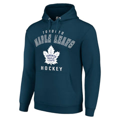 NHL Toronto Maple Leafs Starter Logo Pullover Hoodie - Navy