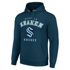 NHL Seattle Kraken Starter Logo Pullover Hoodie - Navy