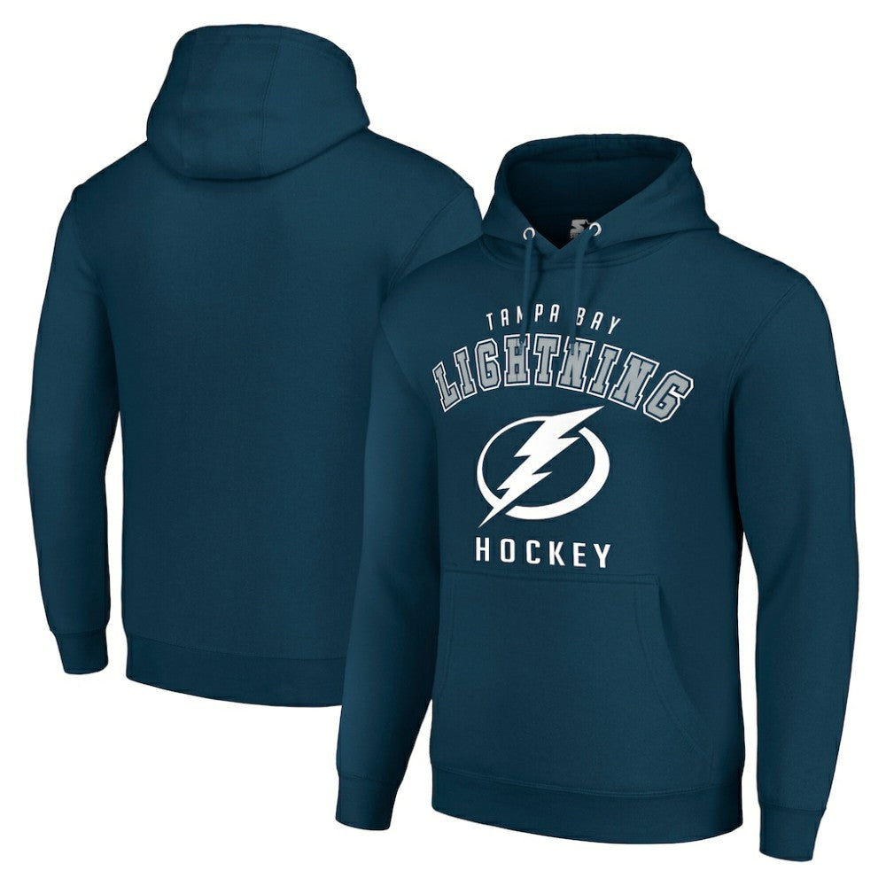 NHL Tampa Bay Lightning Starter Logo Pullover Hoodie - Navy