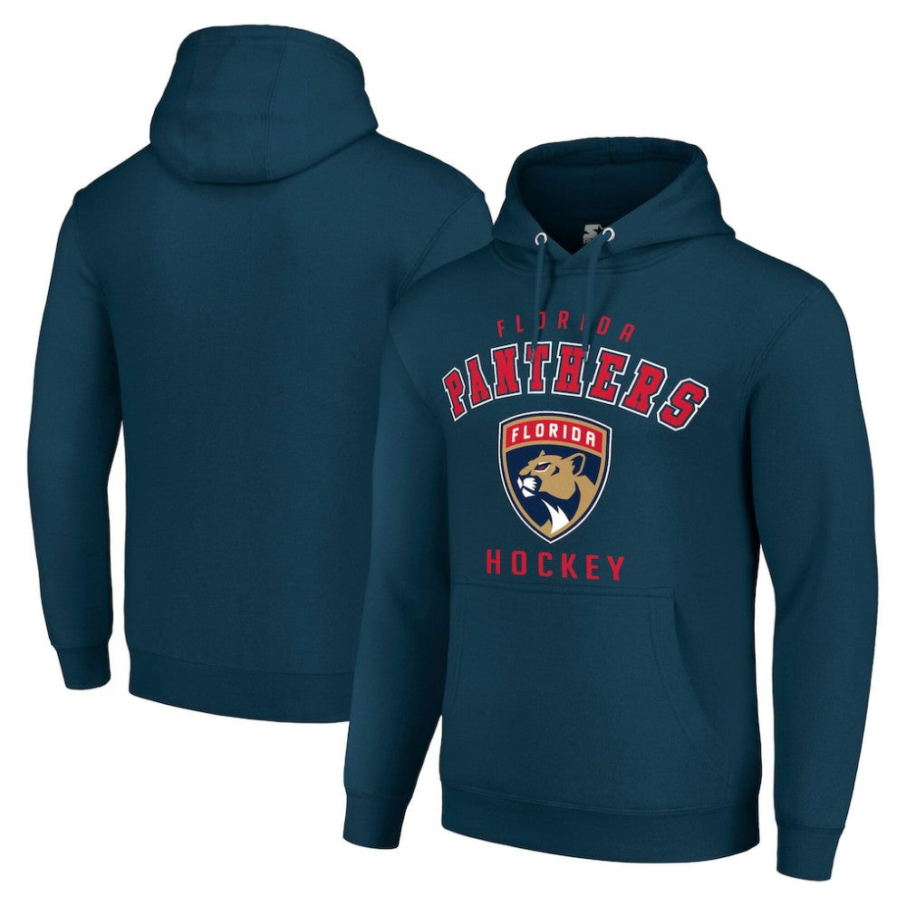 NHL Florida Panthers Starter Logo Pullover Hoodie - Navy