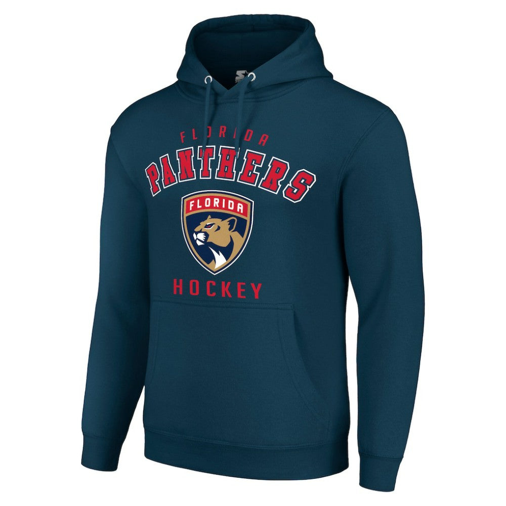 NHL Florida Panthers Starter Logo Pullover Hoodie - Navy