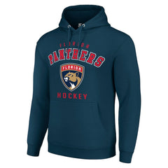 NHL Florida Panthers Starter Logo Pullover Hoodie - Navy