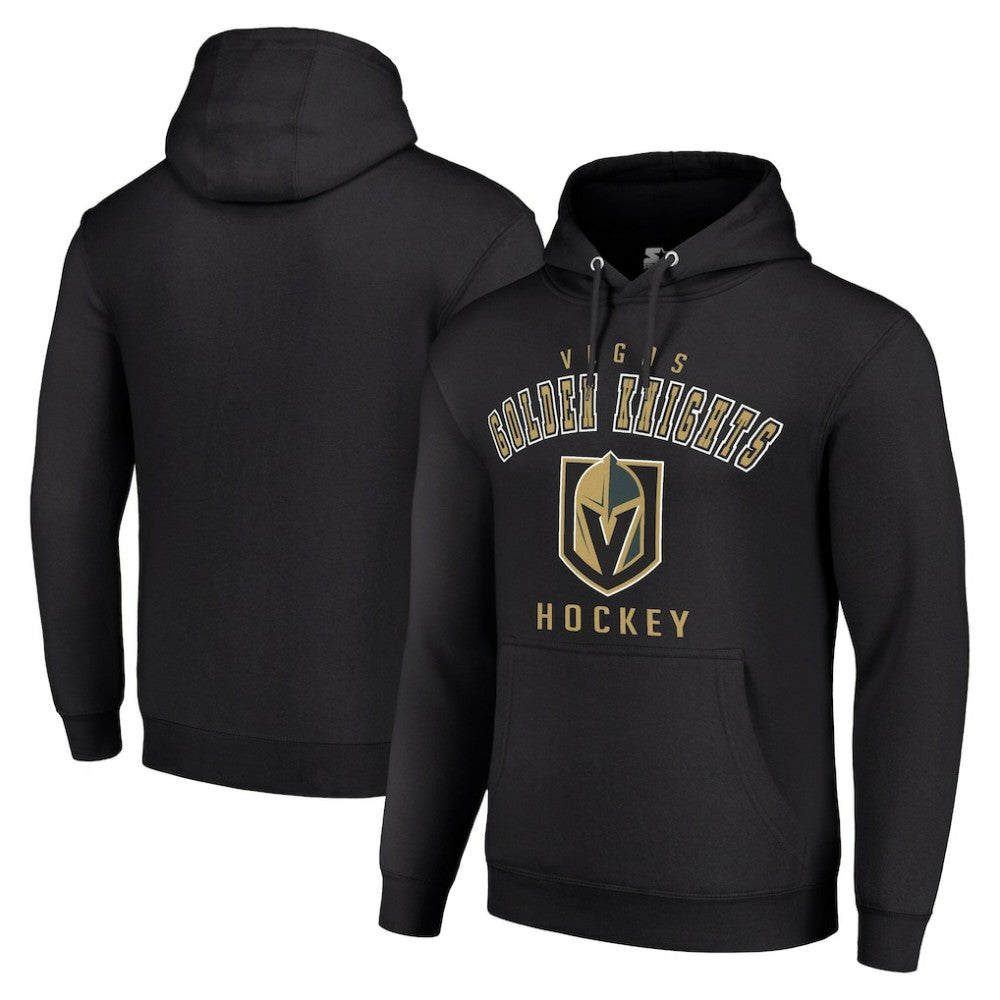 NHL Vegas Golden Knights Starter Logo Pullover Hoodie - Black