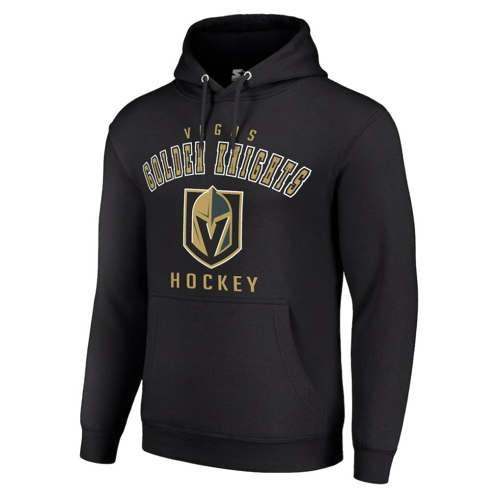 NHL Vegas Golden Knights Starter Logo Pullover Hoodie - Black