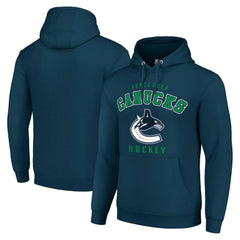 NHL Vancouver Canucks Starter Logo Pullover Hoodie - Navy