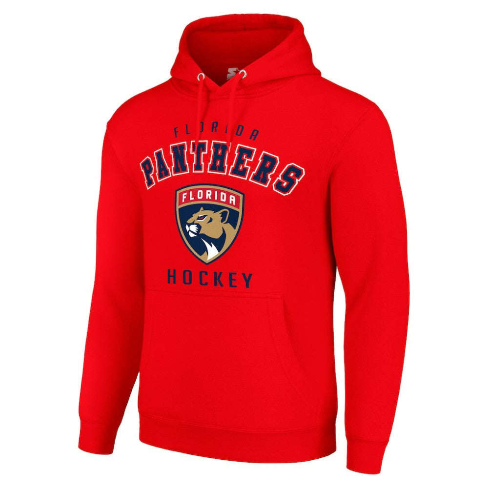 NHL Florida Panthers Starter Logo Pullover Hoodie - Red