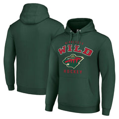 NHL Minnesota Wild Starter Logo Pullover Hoodie - Green