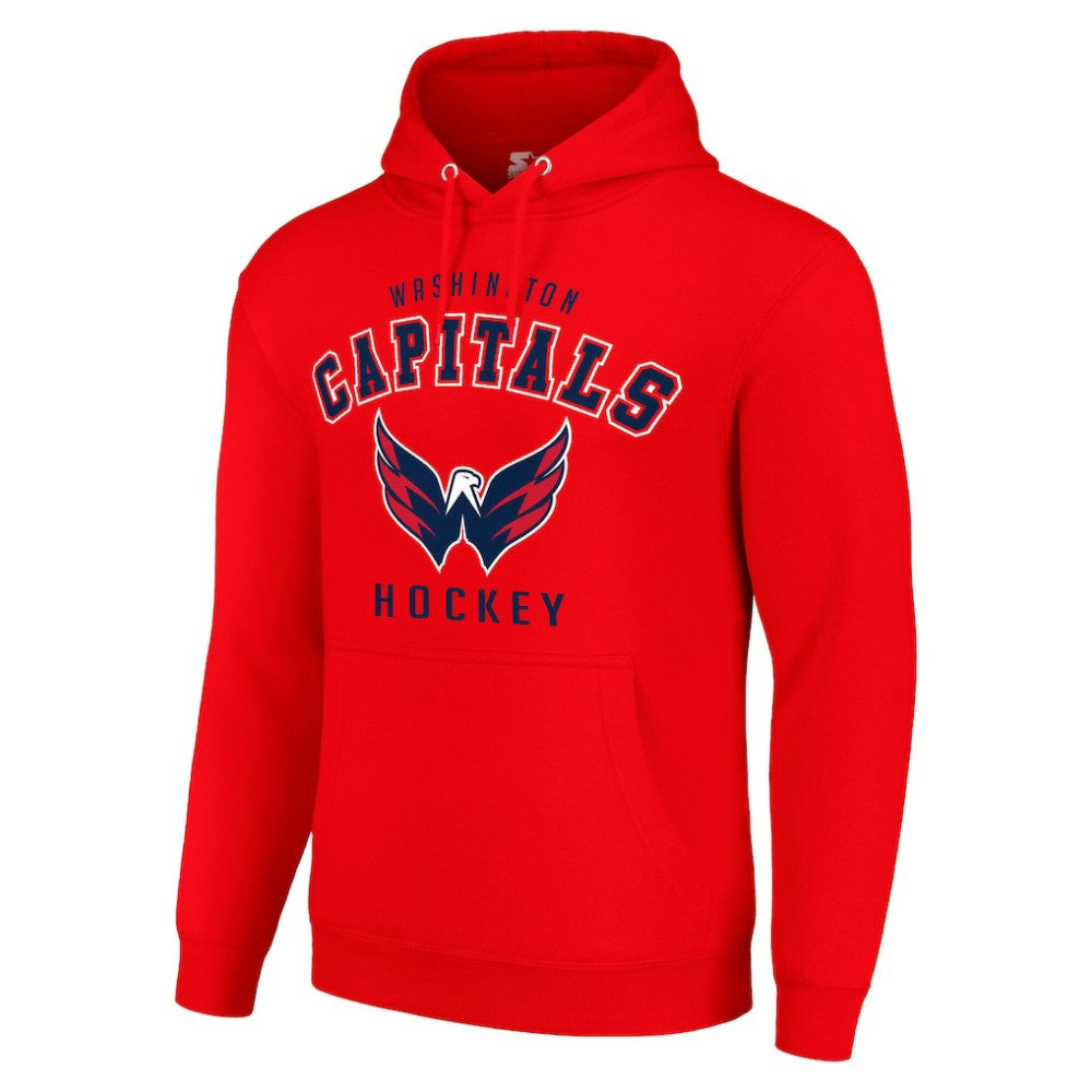 NHL Washington Capitals Starter Logo Pullover Hoodie - Red