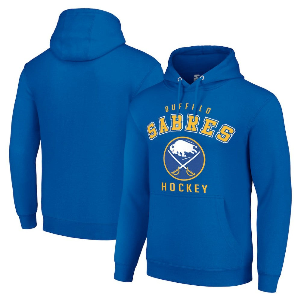 NHL Buffalo Sabres Starter Logo Pullover Hoodie - Royal