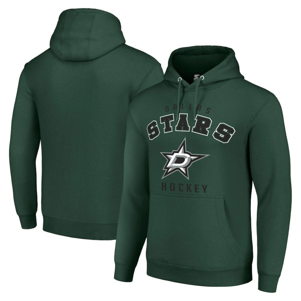 NHL Dallas Stars Starter Logo Pullover Hoodie - Green