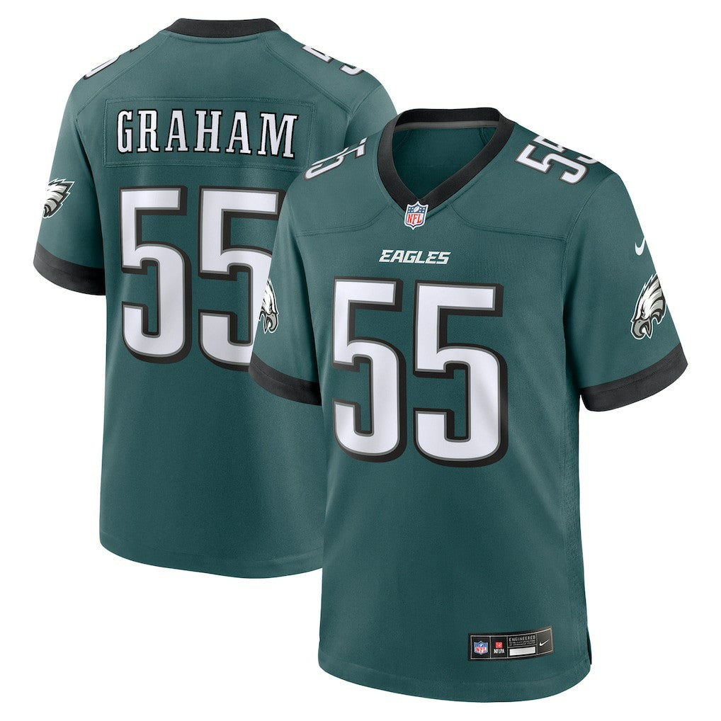 Brandon Graham Philadelphia Eagles Team Game Jersey Midnight Green