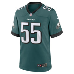 Brandon Graham Philadelphia Eagles Team Game Jersey Midnight Green