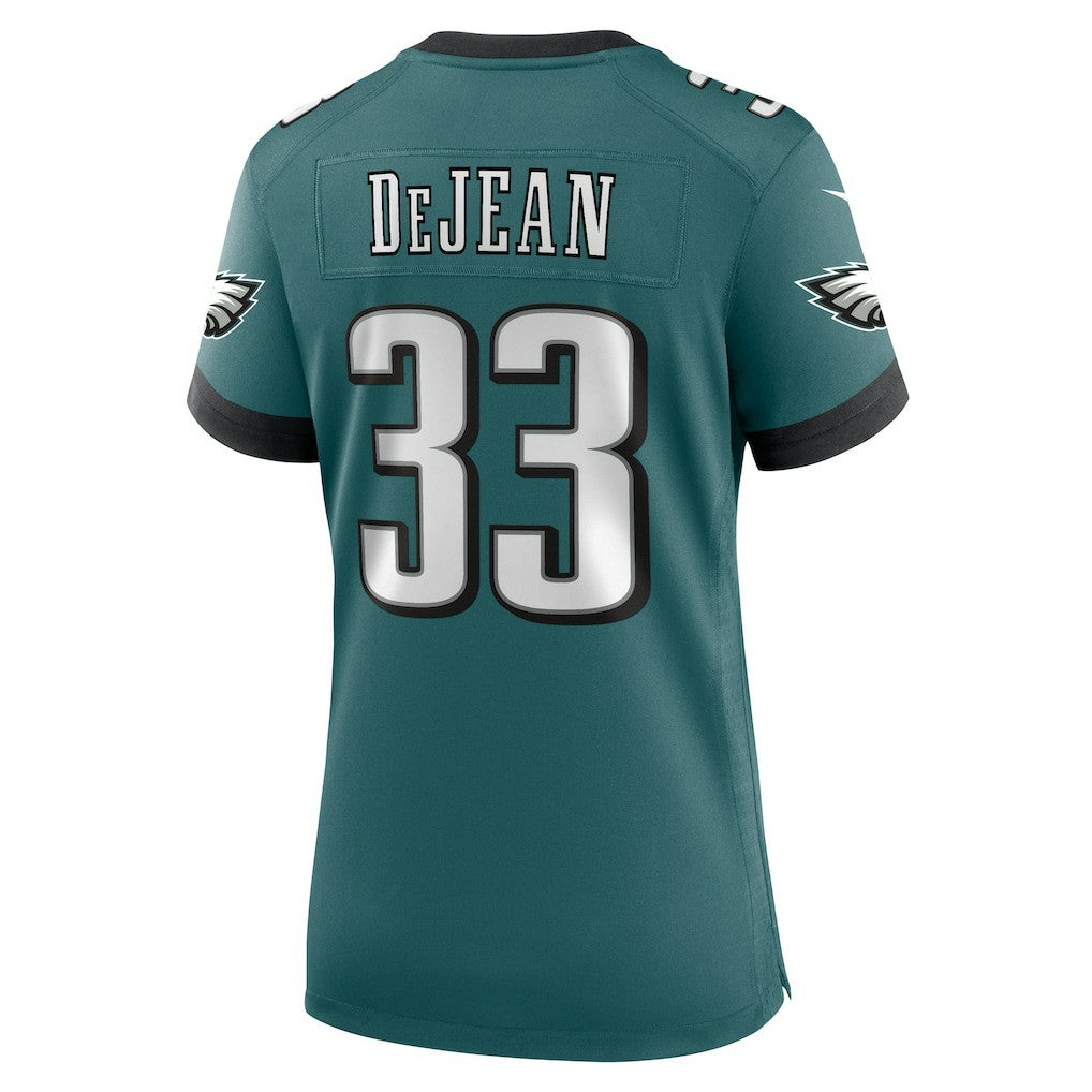 Cooper DeJean Philadelphia Eagles Women's Team Game Jersey Midnight Green