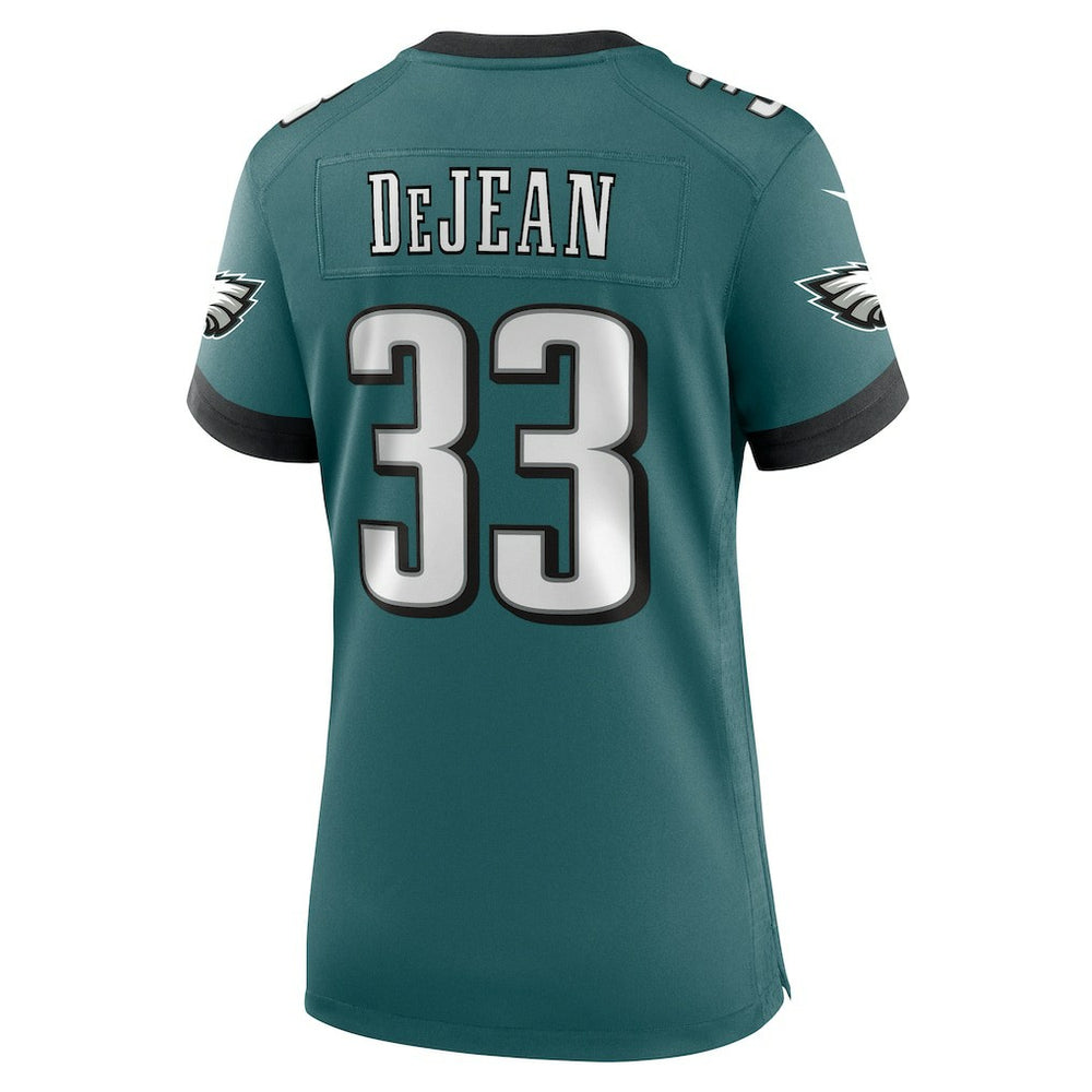Cooper DeJean Philadelphia Eagles Women's Team Game Jersey Midnight Green