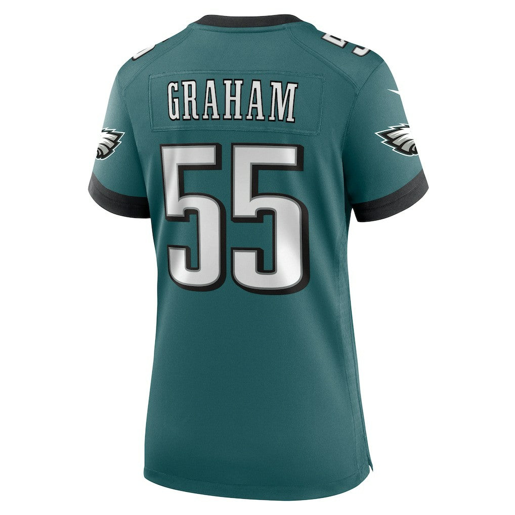 Brandon Graham Philadelphia Eagles Women's Team Game Jersey Midnight Green