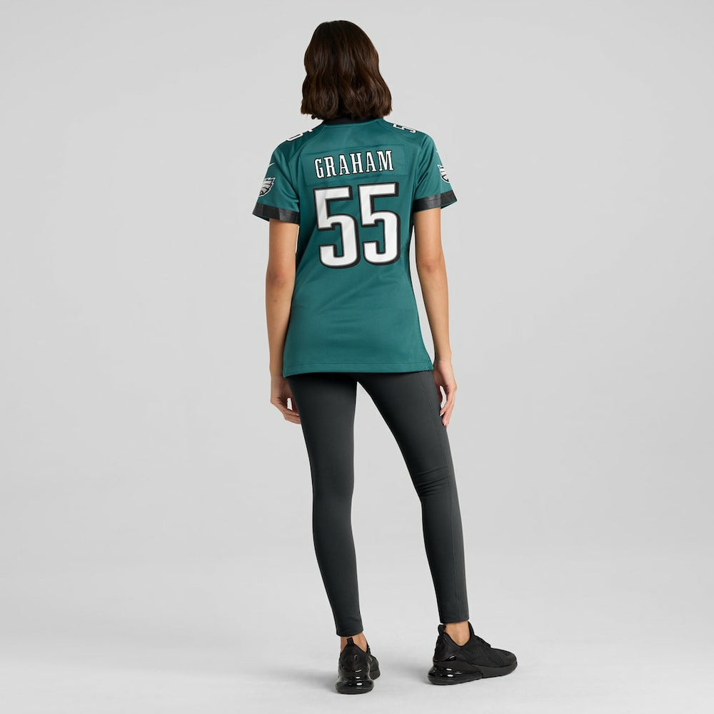 Brandon Graham Philadelphia Eagles Women's Team Game Jersey Midnight Green