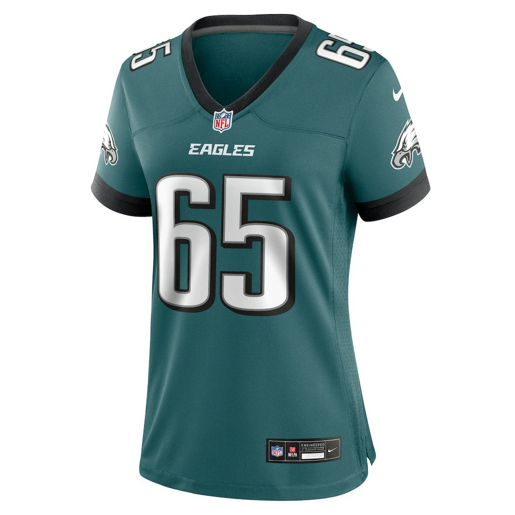 Lane Johnson Philadelphia Eagles Women's Team Game Jersey Midnight Green