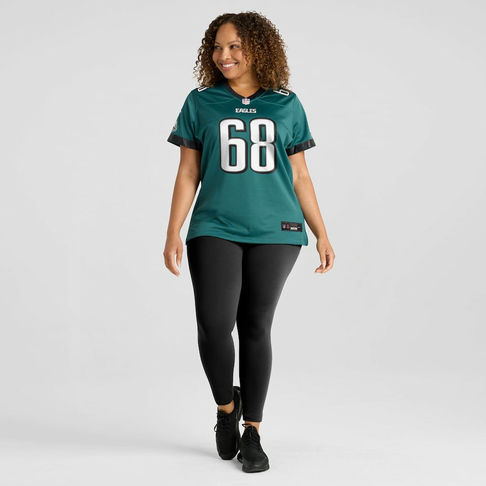 Jordan Mailata Philadelphia Eagles Women's Team Game Jersey Midnight Green