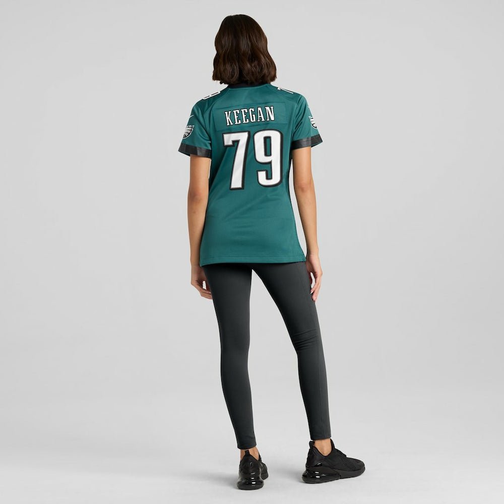 Trevor Keegan Philadelphia Eagles Women's Team Game Jersey Midnight Green