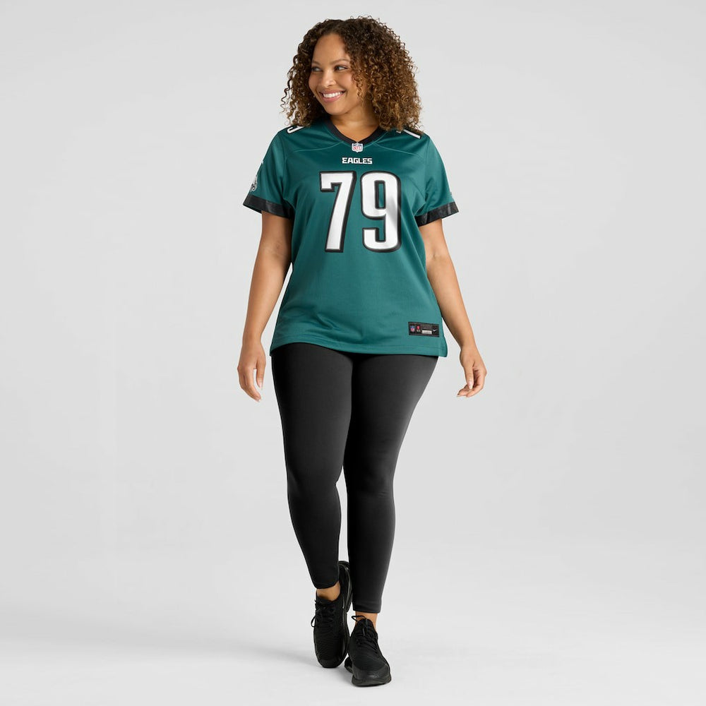 Trevor Keegan Philadelphia Eagles Women's Team Game Jersey Midnight Green