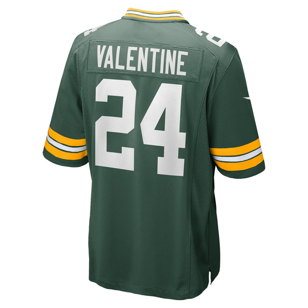 Carrington Valentine Green Bay Packers Game Jersey Green