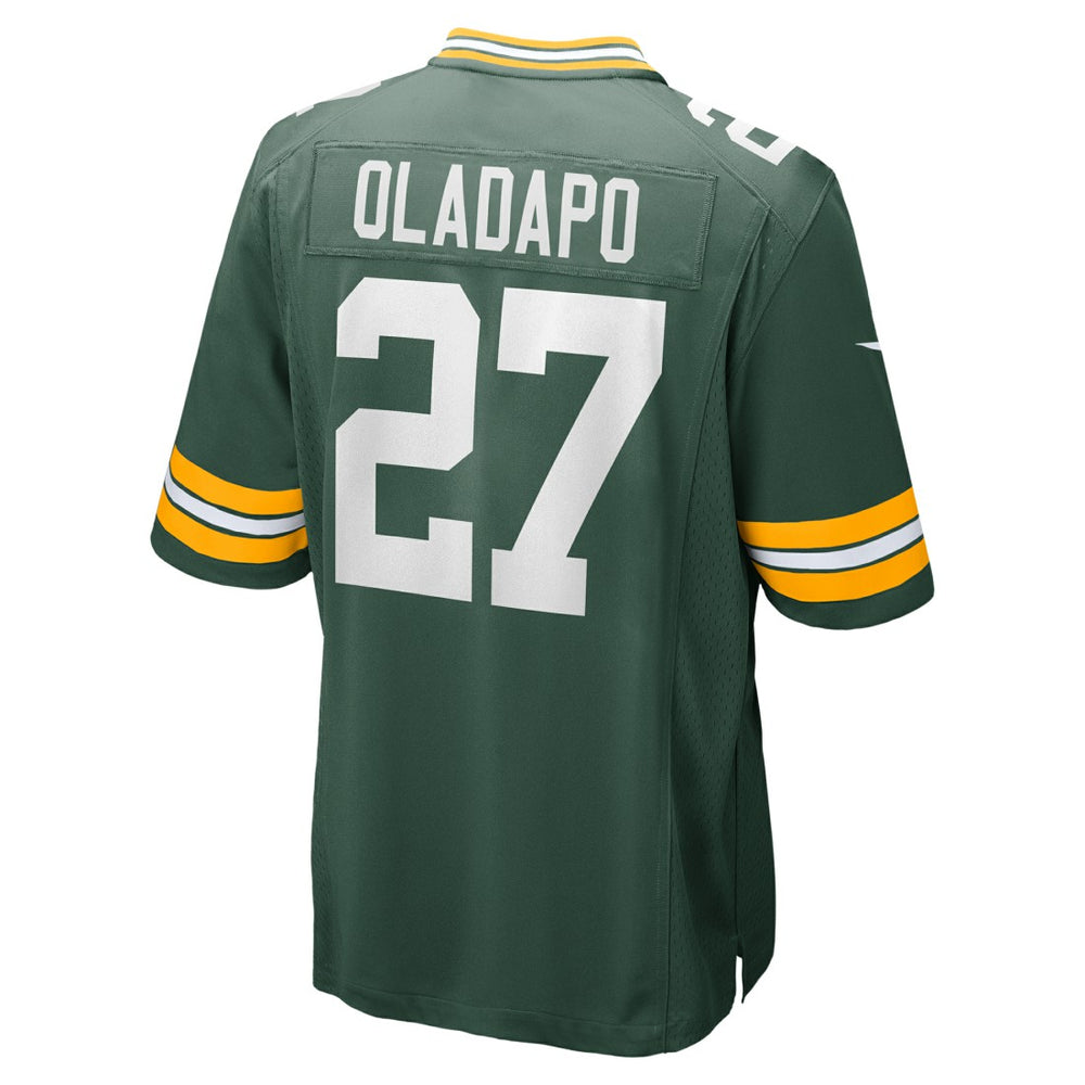 Kitan Oladapo Green Bay Packers Game Jersey Green