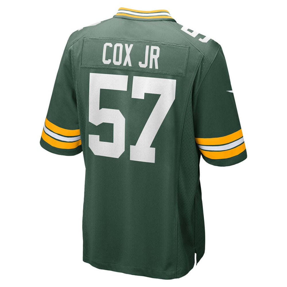 Brenton Cox Jr. Green Bay Packers Game Jersey Green