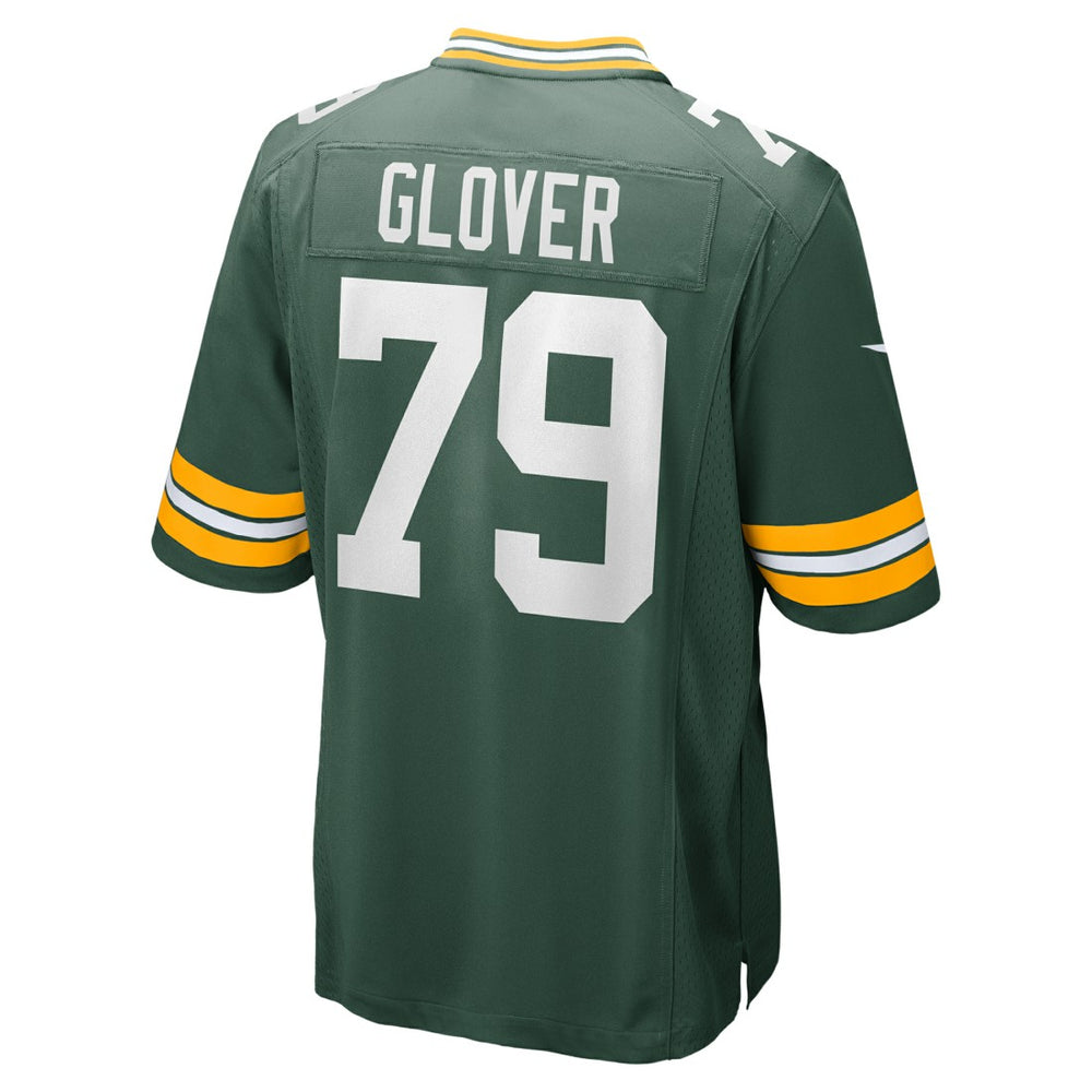 Travis Glover Green Bay Packers Game Jersey Green